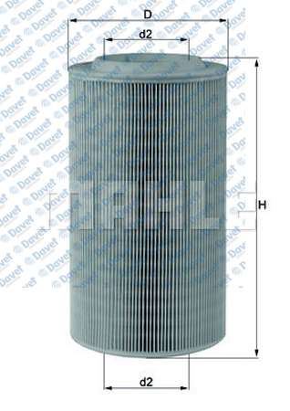 MAHLE LX2059 Hava Filtresi Jumper 2.2hdi-3.0hdi (06-)-Ducato 2.0d-2.2d-2.3d-3.0d (06-)-Boxer 2.2hdi-3.0hdi (0
